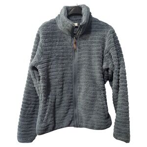 Columbia Womens Fleece Jacket Full Zip Soft‎ Cozy Gray Warm Outdoor Activewear